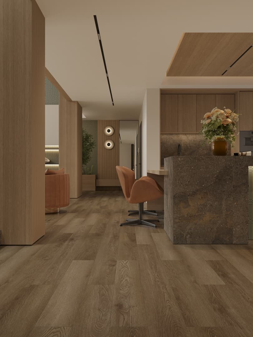 SPC ламинат Alpine Floor Титан 8 ЕСО 27-7 Каллисто